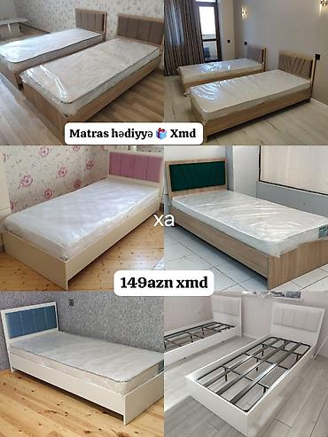belarus mebel: Tək nəfərlik çarpayılar – müxtəlif model və rənglərdə başlıqlı — 1