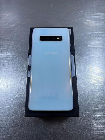 s10 barter: Samsung Galaxy S10, 128 GB, rəng - Ağ, Simsiz şarj — 6