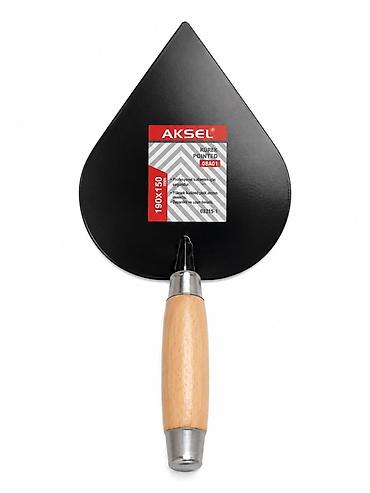 boy guzgulər: Mala kəmçə böyük AKSEL Kürək Pointed 08A01 - Ölçü: 190 x 150 mm — 1