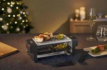 Sve za roštilj: SilverCrest mini raclette/gril sa kamenim pločom - Kompaktan — 10