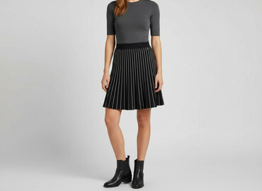 spódnice woskowana czarne: DISTRIKT NØRREBRO, Women`s skirt, size S