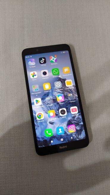 чехол на oneplus 9: Redmi, Redmi 7A, Б/у, 32 ГБ, цвет - Золотой, 2 SIM