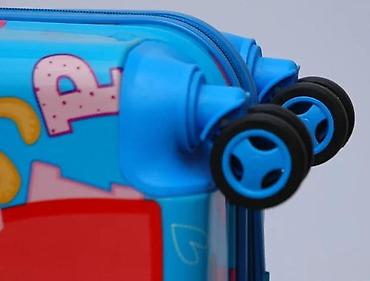 Rančevi, torbe i koferi: Dečji kofer na točkiće – motiv Peppa Pig - Tvrda školjka u — 15