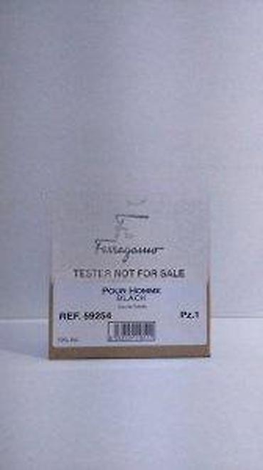 casio beograd: SALVATORE FERRAGAMO F BY FERRAGAMO BLACK HOMME EDT100ML TSTR | — 8