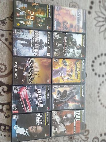 Техника и электроника: PlayStation 2 üçün disklər 1 ədədi 2 AZN tək tək satılmır 5 və ya 10 — 6