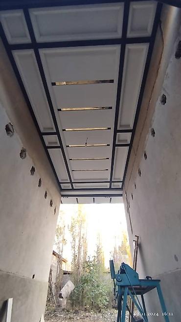 Фасадные работы: Туникефондун баардык туруно заказ алабыз, слив конек, навес, крыша — 4