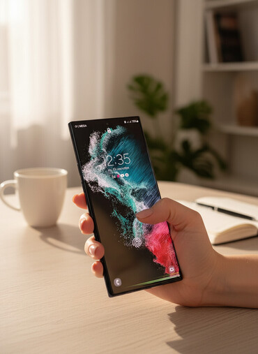 Samsung: Samsung Galaxy S22 Ultra, Б/у, 256 ГБ, цвет - Черный — 2