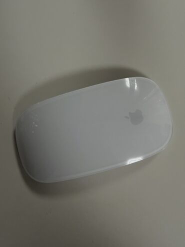 Masaüstü kompüterlər və iş stansiyaları: Apple Magic Mouse (Model: A1657) Yenidir. - Rəng: ağ - Multi‑Touch
