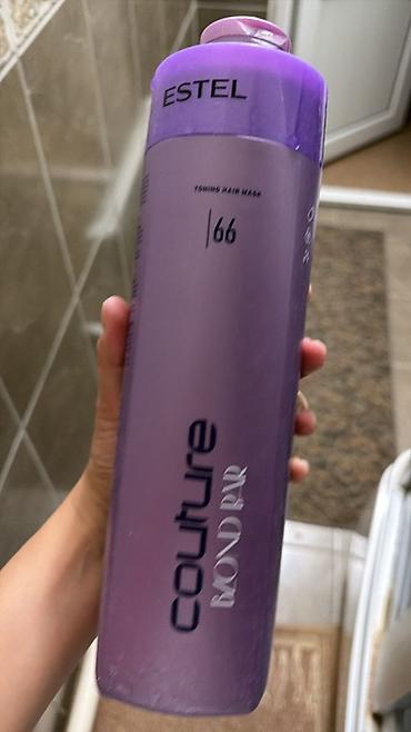 отбеливание кожи: ESTEL Couture Blond Bar — тонирующая маска для волос, оттенок 66. - — 1