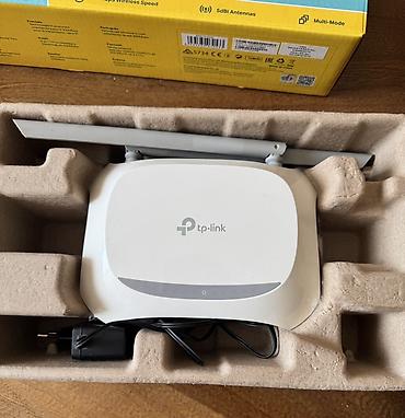 Настольные ПК и комплектующие: TP-Link TL-WR840N Wi‑Fi router - Simsiz sürət: 300 Mbps (Wireless N — 2