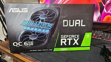 intel arc: Видеокарта для ПК, Б/у, Asus, GeForce RTX, 6 ГБ — 6