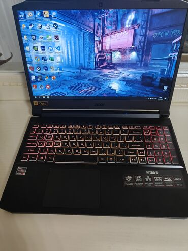 Ноутбуки и нетбуки: Ноутбук, Acer, 16 ГБ ОЗУ, AMD Ryzen 7, 15.6 ", Б/у, Для работы, учебы, память SSD