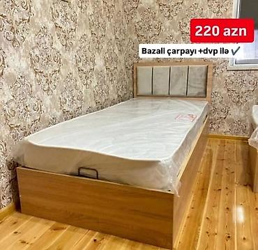 dvp: Yeni, Təknəfərlik çarpayı, Bazalı, Matras ilə, Siyirməsiz, Azərbaycan — 1