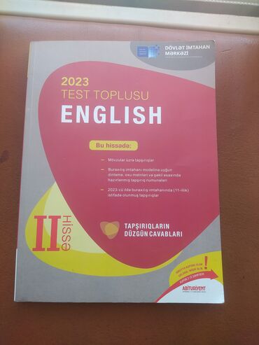 ingilis dili test toplusu 2023 pdf: İngilis dili 11-ci sinif, 2023 il