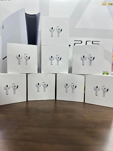 eirpods: Yeni Simsiz (Bluetooth) Qulaqcıqlar, Apple, rəng - Ağ — 4