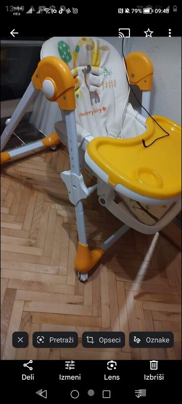 Highchair: Color - Multicolored, Used