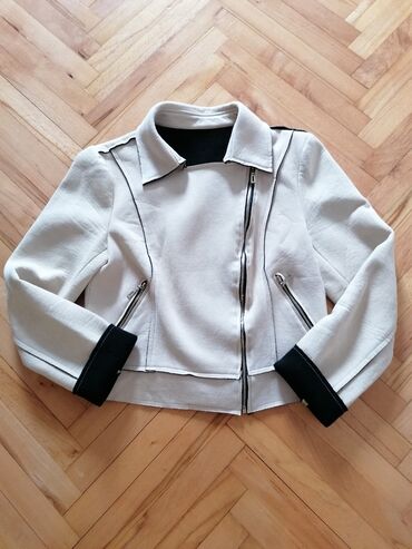 plisana jakna: Prelepa jaknica od prevrnute koze plisana Rukavi 60, ramena 40 cena