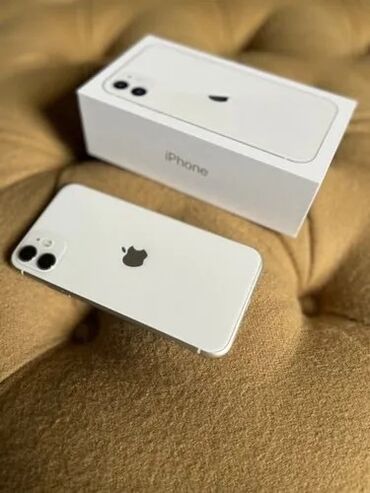 i̇phone 11 ağ: IPhone 11, 128 ГБ, Белый, Face ID