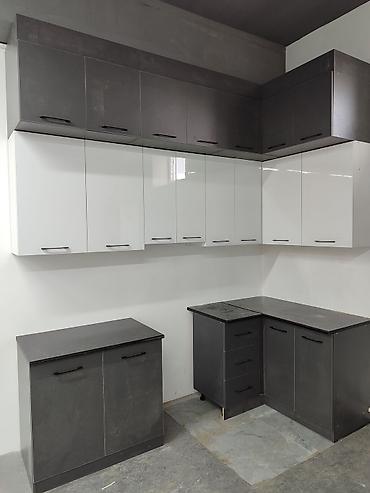 Кухонные гарнитуры: Кухонный гарнитур, Новый, цвет - Белый, ДСП, Бесплатная доставка — 8