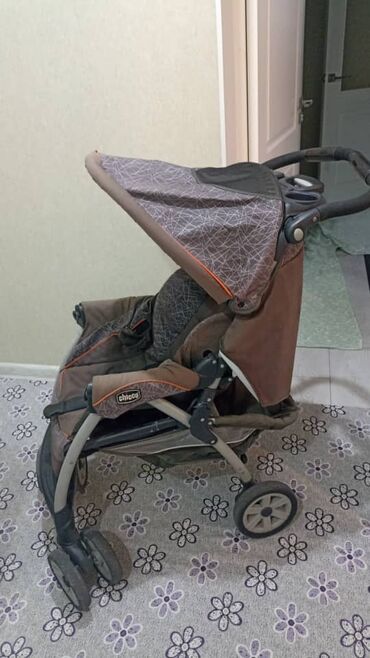 детская коляска chicco multiway: Коляска, цвет - Коричневый, Новый