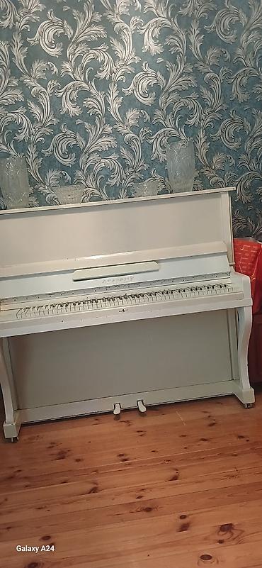 korg pa x3: Upright pianino – ağ rəngdə klassik model - Korpus: ağ rəngli, düz — 2
