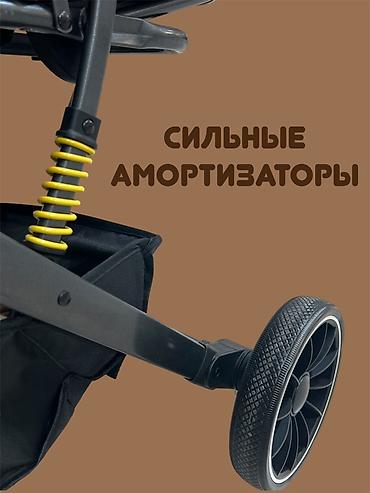 Коляски: Коляска NEW LUX Особенности: - Прогулочная коляска с амортизацией на — 6