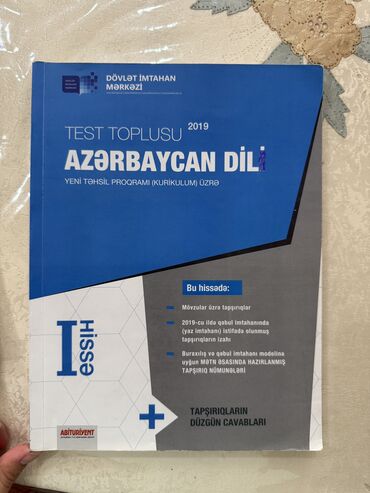 Azerbaycan dili 2019 birinci hisse at lalafo.az Azerbaycan dili 2019 birinci hisse