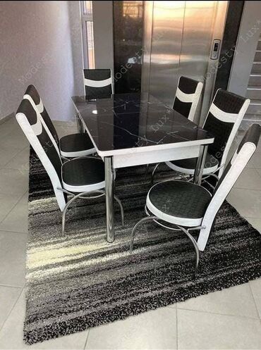 Setovi stolova i stolica: 🎀 Ulepšajte svoj dom uz elegantan trpezarijski set! 🎀 ✨ Set sadrži — 27