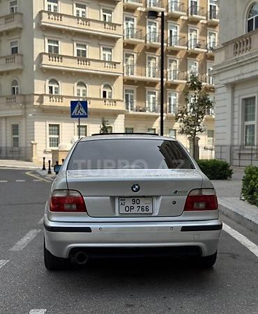 BMW: BMW 5 Series E39 sedan – gümüş rəng. Texniki xüsusiyyətlər və — 8