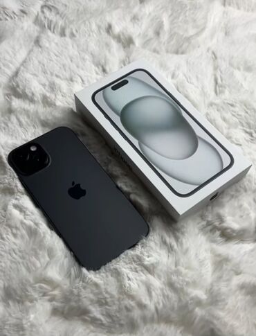 Boşqablar: IPhone 15, Black Titanium, Face ID