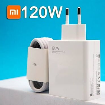Adapterlər: Adapter Xiaomi, 120 Vt, Yeni