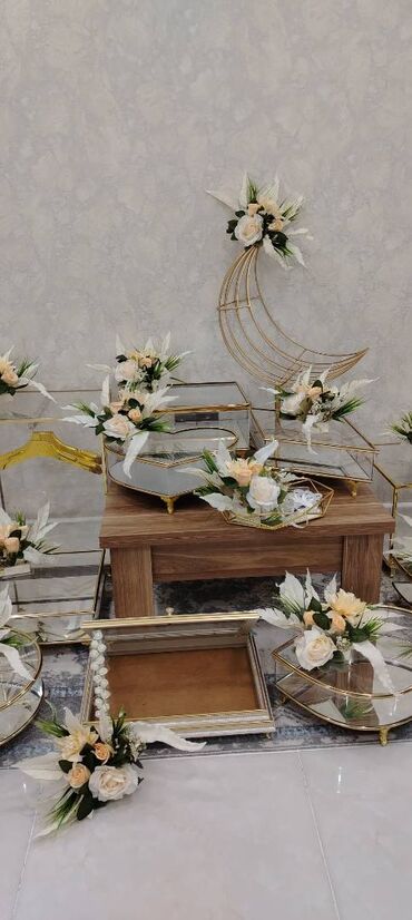 Xonçalar: Salam xonça yeni alınıb 1 dəfə istifadə olunub. Ehtiyac yoxdur — 10