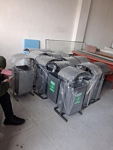 Мусорные баки, контейнеры: Контейнер для раздельного сбора отходов, уличный/интерьерный — 4