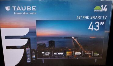 Televizorlar: Yeni Televizor Toshiba Led 43" FHD (1920x1080), Ünvandan götürmə, Pulsuz çatdırılma, Ödənişli çatdırılma