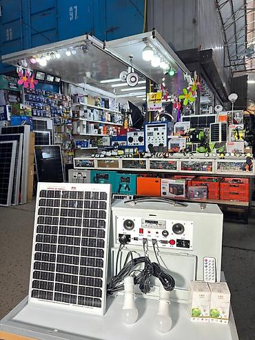 Генераторы: Комплект солнечной электростанции для дома и дачи. Включает в себя — 6