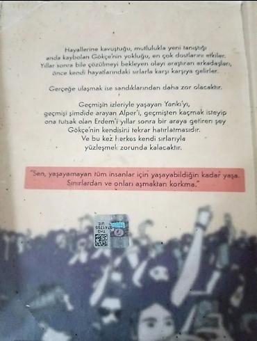 Bədii ədəbiyyat: Məhsul: Kitab – “Ölülər Konuşamaz” Müəllif: Dilara Keskin Nəşriyyat — 2
