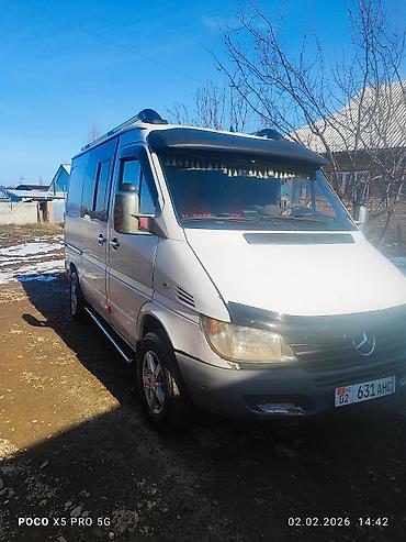 Mercedes-Benz: Mercedes-Benz Спринтер: 2002 г., 2.7 л, Механика, Дизель, Минивэн — 2