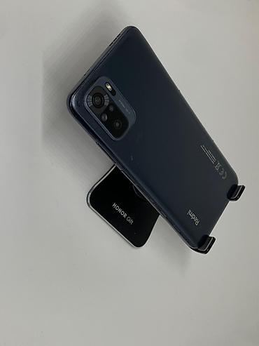 Redmi: Redmi, Redmi Note 10, Б/у, 128 ГБ, цвет - Синий, 2 SIM — 3