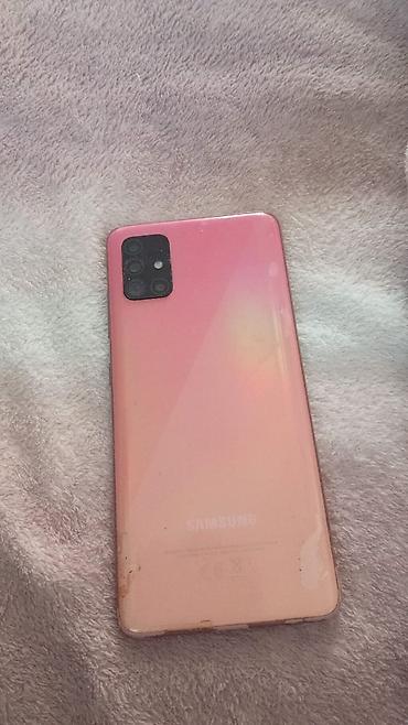 m12 samsung: Samsung Galaxy A51, 128 GB, rəng - Çəhrayı, İki sim kartlı — 6