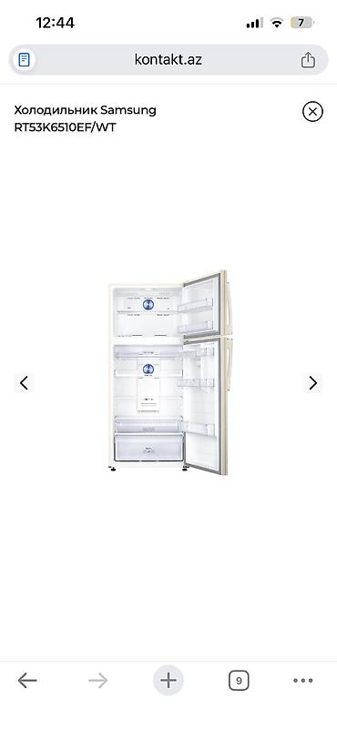 dispanser: Samsung iki qapılı soyuducu (üstdən dondurucu) - Rəng: ağ - Üst — 2