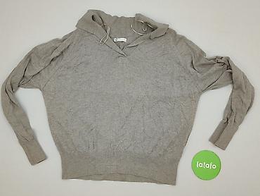 szara bluza pull and bear: Bluza z kapturem damska, rozmiar L — 2