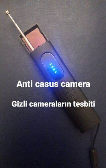 Videomüşahidə: Yep yeni pakofkada gizli cameraları aşkar etmək üçün cihaz eyni