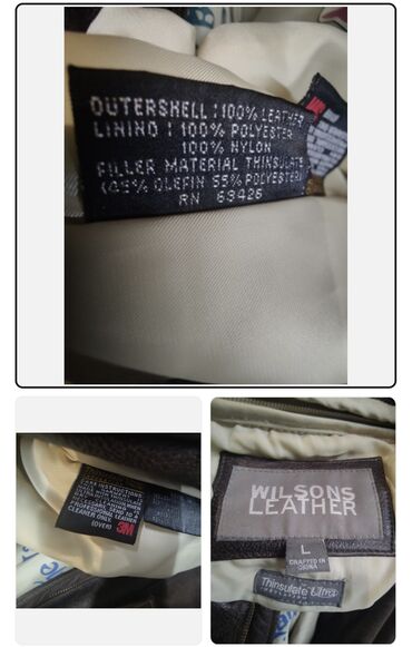 Kurtkalar: Deri kurka brend marka amerikadan alinib pilot kurtkasidi L razmerdi — 10