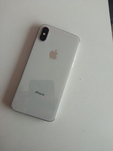 Apple iPhone: IPhone X, 64 GB, Ağ, Face ID