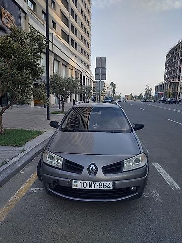 Renault: Renault Megane Grandtour (universal), boz rəng. Əsas xüsusiyyətlər: - — 6