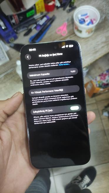 18 pro max 512: IPhone 14 Pro Max, 256 GB, Deep Purple, Barmaq izi, Face ID — 4