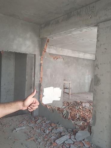 usta işləri: Söküntü və tikinti tullantılarının yığılması xidməti - Mənzillərdə — 3