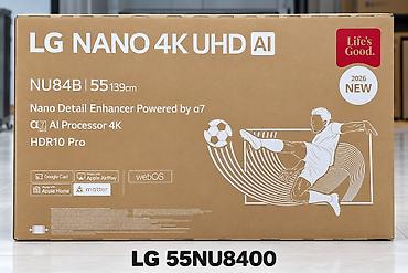 iphon 16 pro: Yeni Televizor LG NanoCell 55" 4K (3840x2160), Ödənişli çatdırılma — 1