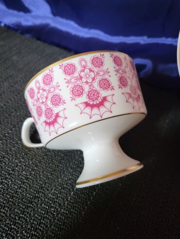 Kuhinjski setovi: Set Lichte porcelan Istocna Nemacka 70te god. Nemacki set radjen — 6