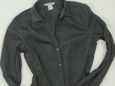 czarne spodnie i koszula: H&M, Women`s shirt, size XS